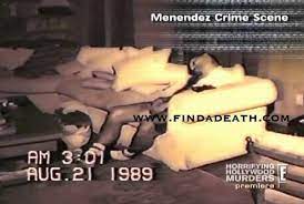 the menendez brothers crime scene photos