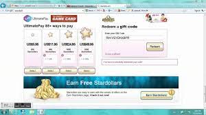 stardoll free gift codes you