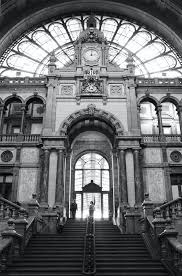 Walking in and around antwerp central railway station. Symmetry Antwerp Central Station Angelina Hue