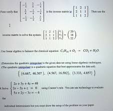 Inverse Matrix