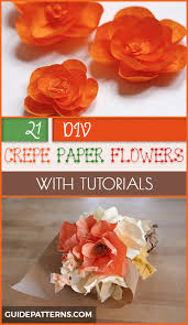 Maybe you would like to learn more about one of these? 20 Diy Crepe Paper Flowers With Tutorials Guide Patterns