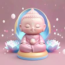 premium photo baby buddha with lovely