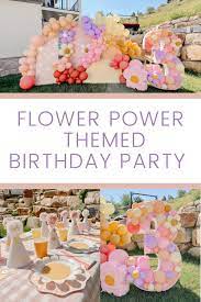 flower power birthday party