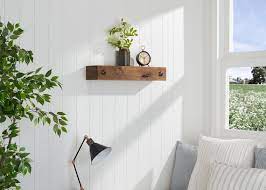 Farmhouse Floating Shelf With Clavos 24