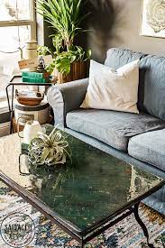 boho coffee table for the living room