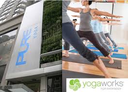 pure yoga vs yogaworks comparing new