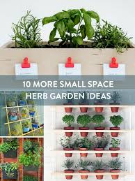 Small Space Herb Garden Ideas