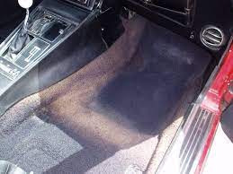 dyeing carpet in the car
