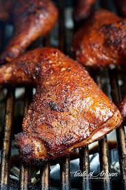 smoked en leg quarters taste of