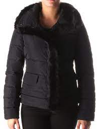 Armani Jeans Fur Trim Quilted Women S