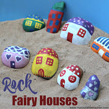 How To Make Painted Rock Fairy Houses