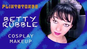 flintstones betty rubble cosplay makeup