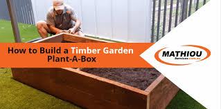 Build A Timber Garden Plant A Box