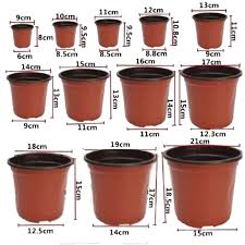 Air pots (plastic containers with holes on the sides like swiss cheese). In Stock All Size Thicken Red Double Color Plastic Plant Nutrition Nursery Pot Pots Large Medium And Small Increase Size Seedling Flower Round Container Durable Plant Pots Shopee Philippines