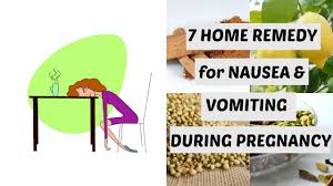 home remedy for nausea and vomiting