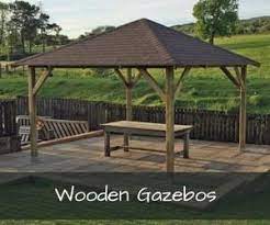 Also ask about a company's shipping policy as shipping costs can tack on a significant amount to the bottom line. Buy Cheap Wooden Garden Gazebos Pergolas Summerhouses Gazebo Direct