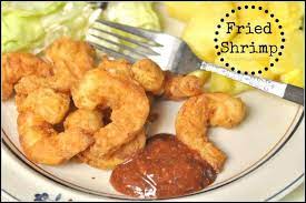 Fried Shrimp With Baking Powder gambar png
