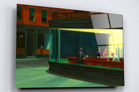 Edward Hopper Nighthawks Acrylic Glass