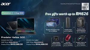 Order online or visit your nearest star tech branch. The Acer Predator Helios 300 2020 Is An Rtx 2060 Gaming Laptop For Only Rm4 599 Now Available In Malaysia