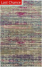 green and purple at rug studio