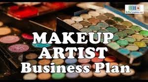 makeup artist business plan template