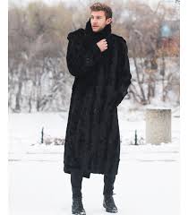 Dean Black Mink Full Length Fur Men S