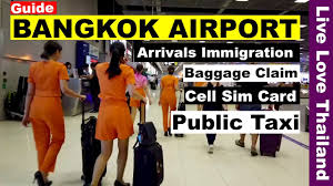 bangkok airport guide immigration