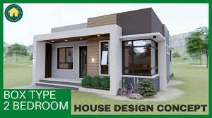 2 bedroom box type house design idea