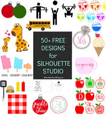 50 Free Designs When You Sign Up For Silhouette School