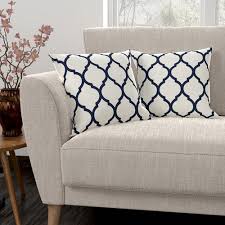 white sofa cushion