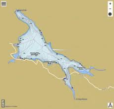 Canyon Lake Mormon Flat Fishing Map Us_aa_az_00037040