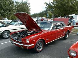 1965 Red Paint Code Vintage Mustang