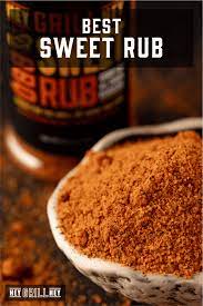 the best sweet rub for pork and en