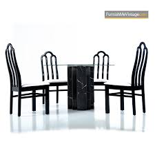 vine black marble pedestal table