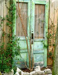 Outdoor Decor Repurposing Old Doors