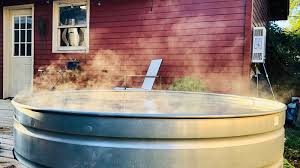 Well, this hot tub takes an old water tank and uses it as the base for the tub. 15 Rocking Diy Hot Tubs For Every Backyard
