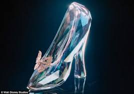 cinderella shoes glass