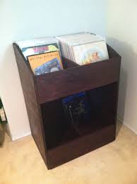 i built a diy vinyl record shelf and