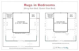 Bedroom Rug Size Trienviet Co