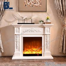 Resin Carved Oak Wooden E0 Fireplace