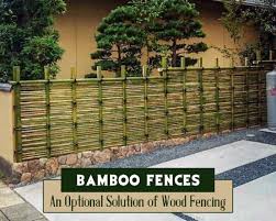 bamboo fencing an alternative solution