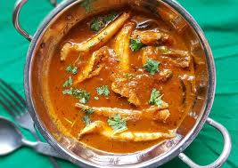anchovies fish curry nethili meen