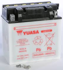 Yuasa Yb16c B Yumicron 12 Voltbattery Yuam226cb Battery Cross Reference Chart