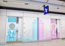 airports offer free shower facilities