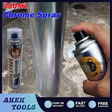 350ml Chrome Spray Paint For Motorcyc