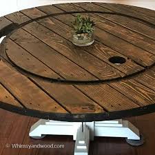 how to cut down a cable spool whimsy