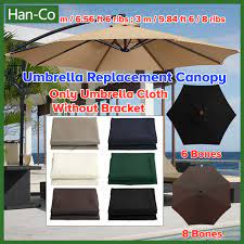 Arms Parasol Replacement Umbrella Cloth