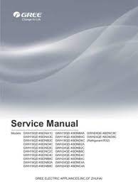 gree air conditioner service manual