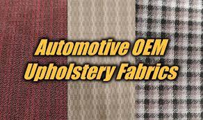 Automotive Oem Upholstery Fabrics