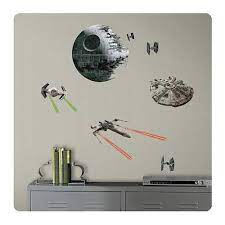 Star Wars Classic Ships Wall Decal